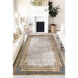 Motto Hali Modern Perla Soft Kaymaz Tabanlı Yıkanabilir Antibakteriyel Dijital Baskı Modern Halı Yolluk, MD-0081A-PRL-200X300
