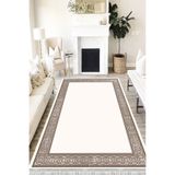 Motto Hali Modern Perla Soft Kaymaz Tabanlı Yıkanabilir Antibakteriyel Dijital Baskı Modern Halı Yolluk, MD-0087F-PRL-80X300