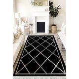 Motto Hali Modern Perla Soft Kaymaz Tabanlı Yıkanabilir Antibakteriyel Dijital Baskı Modern Halı Yolluk, MD-0095B-PRL-80X300