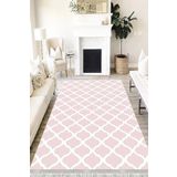 Motto Hali Modern Perla Soft Kaymaz Tabanlı Yıkanabilir Antibakteriyel Dijital Baskı Modern Halı Yolluk, ME-0006E-PRL-80X300