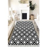 Motto Hali Modern Punto Kaymaz Dot Tabanlı Yıkanabilir Antibakteriyel Dijital Baskı Modern Halı Yolluk, MD-0007D-PNT-120X180