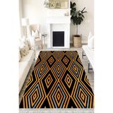 Motto Hali Modern Punto Kaymaz Dot Tabanlı Yıkanabilir Antibakteriyel Dijital Baskı Modern Halı Yolluk, MD-0024A-PNT-80X300