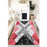 Motto Hali Modern Punto Kaymaz Dot Tabanlı Yıkanabilir Antibakteriyel Dijital Baskı Modern Halı Yolluk, MD-0037E-PNT-200X300