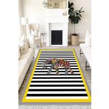 Motto Hali Modern Punto Kaymaz Dot Tabanlı Yıkanabilir Antibakteriyel Dijital Baskı Modern Halı Yolluk, MD-0038E-PNT-160X230