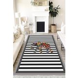Motto Hali Modern Punto Kaymaz Dot Tabanlı Yıkanabilir Antibakteriyel Dijital Baskı Modern Halı Yolluk, MD-0038F-PNT-100X200
