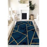 Motto Hali Modern Punto Kaymaz Dot Tabanlı Yıkanabilir Antibakteriyel Dijital Baskı Modern Halı Yolluk, MD-0043A-PNT-120X180