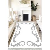 Motto Hali Modern Punto Kaymaz Dot Tabanlı Yıkanabilir Antibakteriyel Dijital Baskı Modern Halı Yolluk, MD-0049D-PNT-100X200