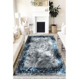 Motto Hali Modern Punto Kaymaz Dot Tabanlı Yıkanabilir Antibakteriyel Dijital Baskı Modern Halı Yolluk, MD-0054B-PNT-100X200