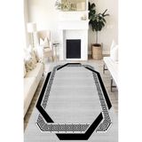 Motto Hali Modern Punto Kaymaz Dot Tabanlı Yıkanabilir Antibakteriyel Dijital Baskı Modern Halı Yolluk, MD-0073A-PNT-80X300