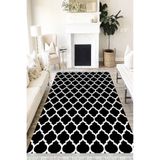 Motto Hali Modern Punto Kaymaz Dot Tabanlı Yıkanabilir Antibakteriyel Dijital Baskı Modern Halı Yolluk, MD-0080B-PNT-200X300