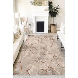 Motto Hali Modern Punto Kaymaz Dot Tabanlı Yıkanabilir Antibakteriyel Dijital Baskı Modern Halı Yolluk, MD-0086B-PNT-100X200