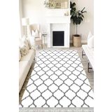 Motto Hali Modern Verona Kaymaz Deri Tabanlı Yıkanabilir Antibakteriyel Dijital Baskı Modern Halı Yolluk, MD-0010E-VRN-80X300