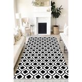 Motto Hali Modern Verona Kaymaz Deri Tabanlı Yıkanabilir Antibakteriyel Dijital Baskı Modern Halı Yolluk, MD-0016B-VRN-80X300