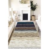 Motto Hali Modern Verona Kaymaz Deri Tabanlı Yıkanabilir Antibakteriyel Dijital Baskı Modern Halı Yolluk, MD-0027A-VRN-200X300