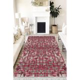 Motto Hali Modern Verona Kaymaz Deri Tabanlı Yıkanabilir Antibakteriyel Dijital Baskı Modern Halı Yolluk, MD-0029B-VRN-200X300