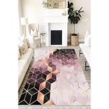 Motto Hali Modern Verona Kaymaz Deri Tabanlı Yıkanabilir Antibakteriyel Dijital Baskı Modern Halı Yolluk, MD-0033N-VRN-200X300