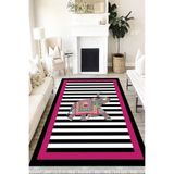 Motto Hali Modern Verona Kaymaz Deri Tabanlı Yıkanabilir Antibakteriyel Dijital Baskı Modern Halı Yolluk, MD-0038B-VRN-200X300