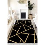 Motto Hali Modern Verona Kaymaz Deri Tabanlı Yıkanabilir Antibakteriyel Dijital Baskı Modern Halı Yolluk, MD-0044B-VRN-120X180