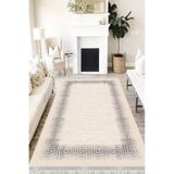 Motto Hali Modern Verona Kaymaz Deri Tabanlı Yıkanabilir Antibakteriyel Dijital Baskı Modern Halı Yolluk, MD-0055C-VRN-80X300