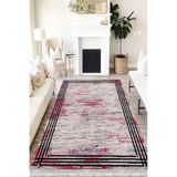 Motto Hali Modern Verona Kaymaz Deri Tabanlı Yıkanabilir Antibakteriyel Dijital Baskı Modern Halı Yolluk, MD-0057D-VRN-200X300