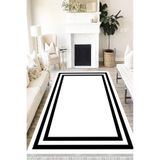 Motto Hali Modern Verona Kaymaz Deri Tabanlı Yıkanabilir Antibakteriyel Dijital Baskı Modern Halı Yolluk, MD-0065G-VRN-80X300