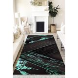 Motto Hali Modern Verona Kaymaz Deri Tabanlı Yıkanabilir Antibakteriyel Dijital Baskı Modern Halı Yolluk, MD-0068D-VRN-80X300