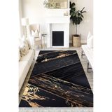 Motto Hali Modern Verona Kaymaz Deri Tabanlı Yıkanabilir Antibakteriyel Dijital Baskı Modern Halı Yolluk, MD-0068E-VRN-100X200