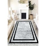Motto Hali Modern Verona Kaymaz Deri Tabanlı Yıkanabilir Antibakteriyel Dijital Baskı Modern Halı Yolluk, MD-0070E-VRN-80X300