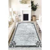 Motto Hali Modern Verona Kaymaz Deri Tabanlı Yıkanabilir Antibakteriyel Dijital Baskı Modern Halı Yolluk, MD-0077B-VRN-100X200