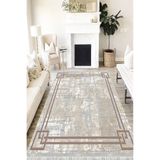 Motto Hali Modern Verona Kaymaz Deri Tabanlı Yıkanabilir Antibakteriyel Dijital Baskı Modern Halı Yolluk, MD-0078A-VRN-160X230