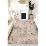 Motto Hali Modern Verona Kaymaz Deri Tabanlı Yıkanabilir Antibakteriyel Dijital Baskı Modern Halı Yolluk, MD-0086B-VRN-100X200
