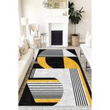 Motto Hali Modern Verona Kaymaz Deri Tabanlı Yıkanabilir Antibakteriyel Dijital Baskı Modern Halı Yolluk, MD-0089A-VRN-120X180