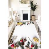 Motto Hali Modern Verona Kaymaz Deri Tabanlı Yıkanabilir Antibakteriyel Dijital Baskı Modern Halı Yolluk, MD-0110A-VRN-80X300