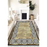 Motto Hali Modern Verona Kaymaz Deri Tabanlı Yıkanabilir Antibakteriyel Dijital Baskı Modern Halı Yolluk, MD-0116B-VRN-120X180