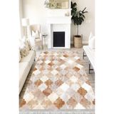 Motto Hali Modern Westa Kaymaz Tabanlı Yıkanabilir Antibakteriyel Dijital Baskı Modern Halı Kilim, MD-0004B-WST-120X180