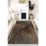 Motto Hali Modern Westa Kaymaz Tabanlı Yıkanabilir Antibakteriyel Dijital Baskı Modern Halı Kilim, MD-0031D-WST-120X180