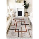 Motto Hali Modern Westa Kaymaz Tabanlı Yıkanabilir Antibakteriyel Dijital Baskı Modern Halı Kilim, MD-0047D-WST-200X300