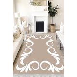 Motto Hali Modern Westa Kaymaz Tabanlı Yıkanabilir Antibakteriyel Dijital Baskı Modern Halı Kilim, MD-0049K-WST-100X200