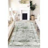 Motto Hali Modern Westa Kaymaz Tabanlı Yıkanabilir Antibakteriyel Dijital Baskı Modern Halı Kilim, MD-0057C-WST-120X180
