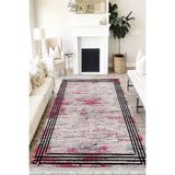 Motto Hali Modern Westa Kaymaz Tabanlı Yıkanabilir Antibakteriyel Dijital Baskı Modern Halı Kilim, MD-0057D-WST-200X300