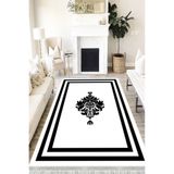 Motto Hali Modern Westa Kaymaz Tabanlı Yıkanabilir Antibakteriyel Dijital Baskı Modern Halı Kilim, MD-0064E-WST-160X230