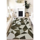 Motto Hali Modern Westa Kaymaz Tabanlı Yıkanabilir Antibakteriyel Dijital Baskı Modern Halı Kilim, MD-0075A-WST-120X180
