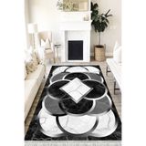 Motto Hali Modern Westa Kaymaz Tabanlı Yıkanabilir Antibakteriyel Dijital Baskı Modern Halı Kilim, MD-0093A-WST-200X300