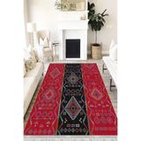 Motto Hali Otantik Bambu Kumaş Perla Soft Kaymaz Tabanlı Yıkanabilir Dijital Baskı Halı Yolluk, OTN-4017A-PRL-120X180