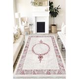 Motto Hali Otantik Cotton Şönil Kaymaz Tabanlı Yıkanabilir Antibakteriyel Dijital Baskı Halı Yolluk, OTN-4007C-CTN-160X230