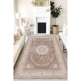 Motto Hali Otantik Cotton Şönil Kaymaz Tabanlı Yıkanabilir Antibakteriyel Dijital Baskı Halı Yolluk, OTN-4124B-CTN-80X300