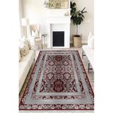 Motto Hali Otantik Cotton Şönil Kaymaz Tabanlı Yıkanabilir Antibakteriyel Dijital Baskı Halı Yolluk, OTN-4164C-CTN-80X300