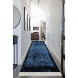 Motto Hali Otantik Cotton Şönil Yolluk Kaymaz Tabanlı Yıkanabilir Antibakteriyel Dijital Baskı Halı Yolluk, OTNN-4020B-CTN-80X300