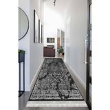 Motto Hali Otantik Cotton Şönil Yolluk Kaymaz Tabanlı Yıkanabilir Antibakteriyel Dijital Baskı Halı Yolluk, OTNN-4112D-CTN-80X300