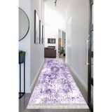 Motto Hali Otantik Cotton Şönil Yolluk Kaymaz Tabanlı Yıkanabilir Antibakteriyel Dijital Baskı Halı Yolluk, OTNN-4140C-CTN-120X180